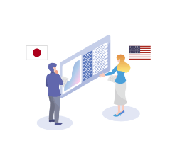 英語対応により国内外を問わず活用可能